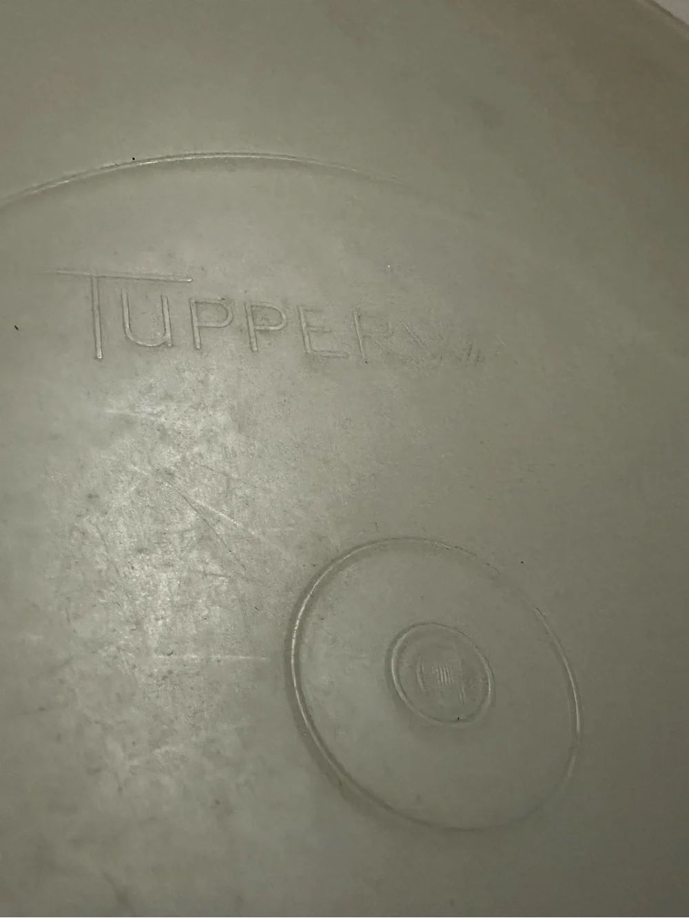 Tupperware Lid